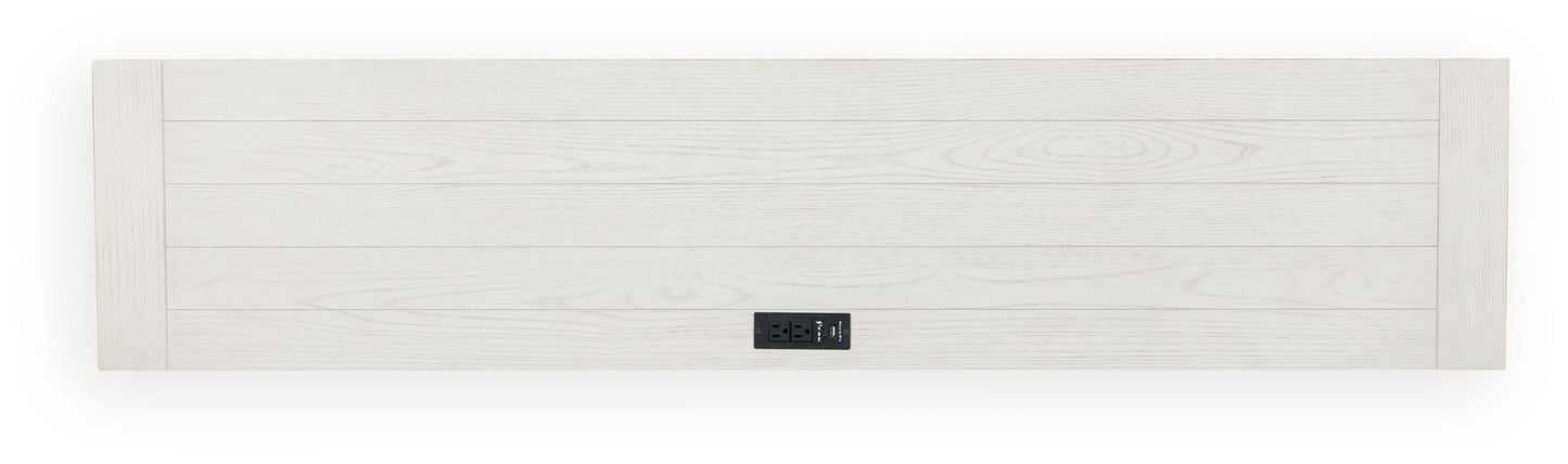 Robbinsdale - Rectangular Dining Room Counter Table Set (Set of 4) - Antique White - Hornell Furniture Outlet