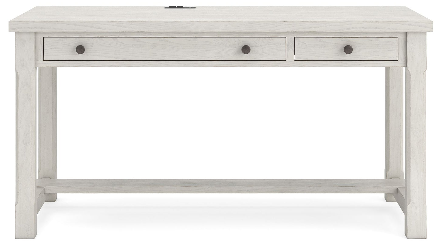 Robbinsdale - Antique White - Home Office Desk - Hornell Furniture Outlet