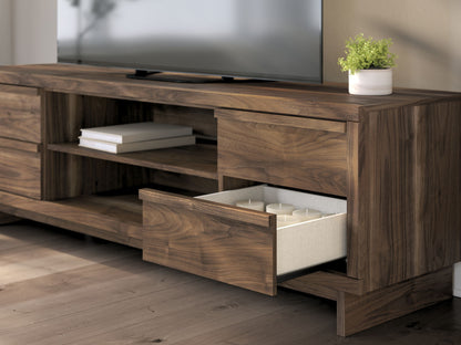 Zadilyn - TV Stand With Fireplace Option - Hornell Furniture Outlet