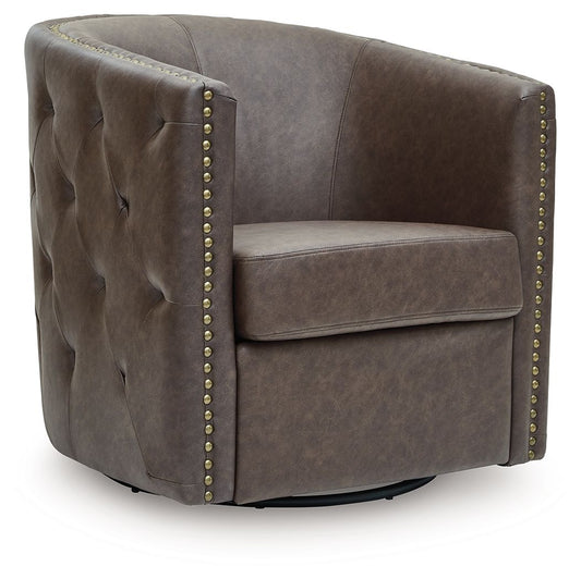 Brentlow - Swivel Accent Chair - Hornell Furniture Outlet
