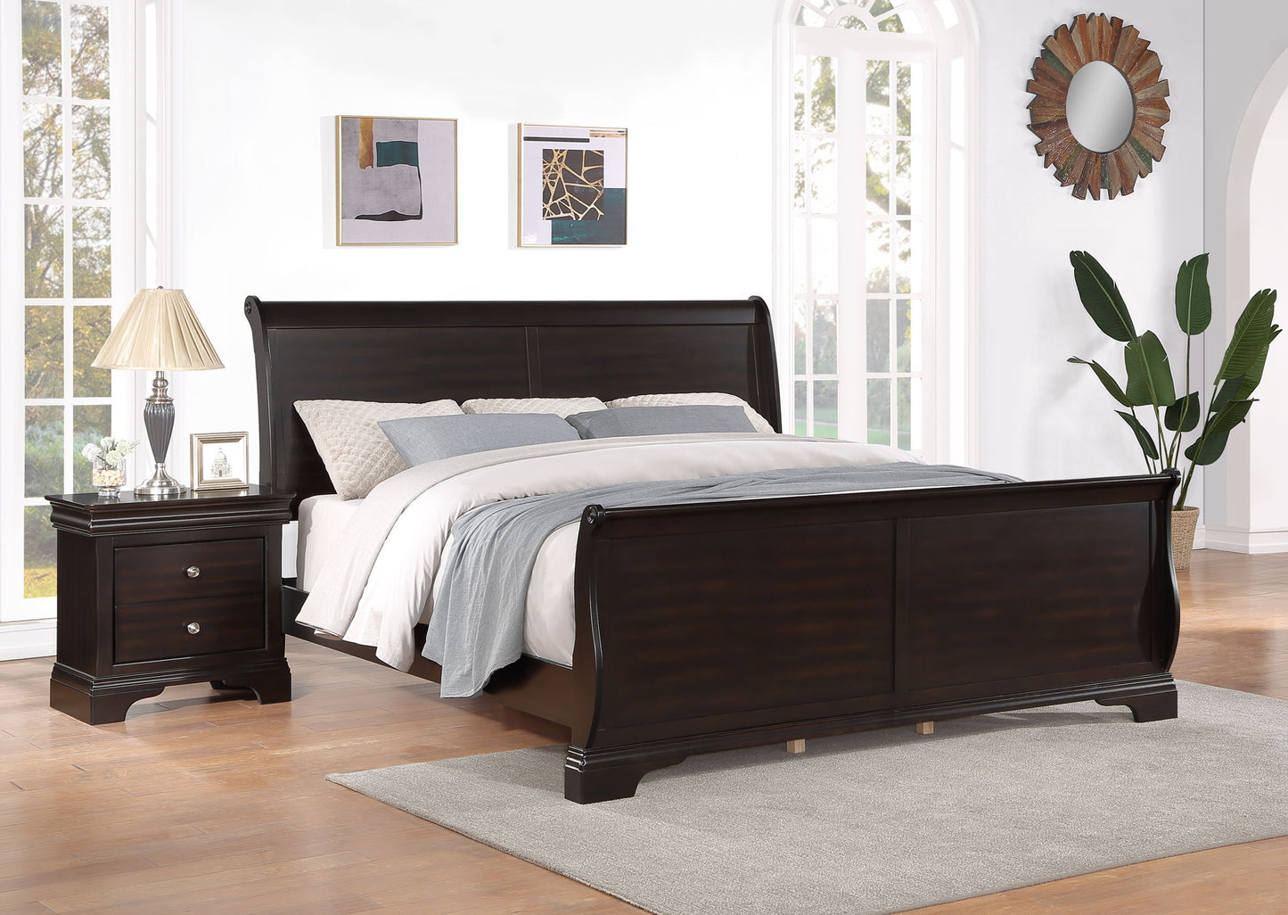 Dominique - Bed - Hornell Furniture Outlet