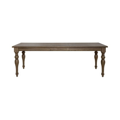 Americana Farmhouse - Wood Rectangular Leg Table - Light Brown - Hornell Furniture Outlet