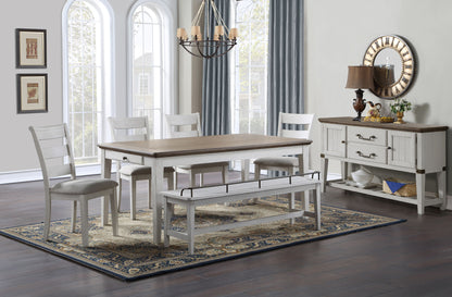 Pendleton - Side Chair (Set of 2) - White - Hornell Furniture Outlet