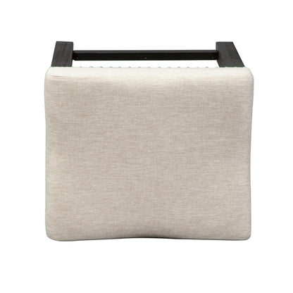 Heatherbrook - Upholstered Console Stool - Black - Hornell Furniture Outlet