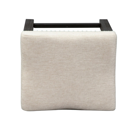 Heatherbrook - Upholstered Console Stool - Black - Hornell Furniture Outlet