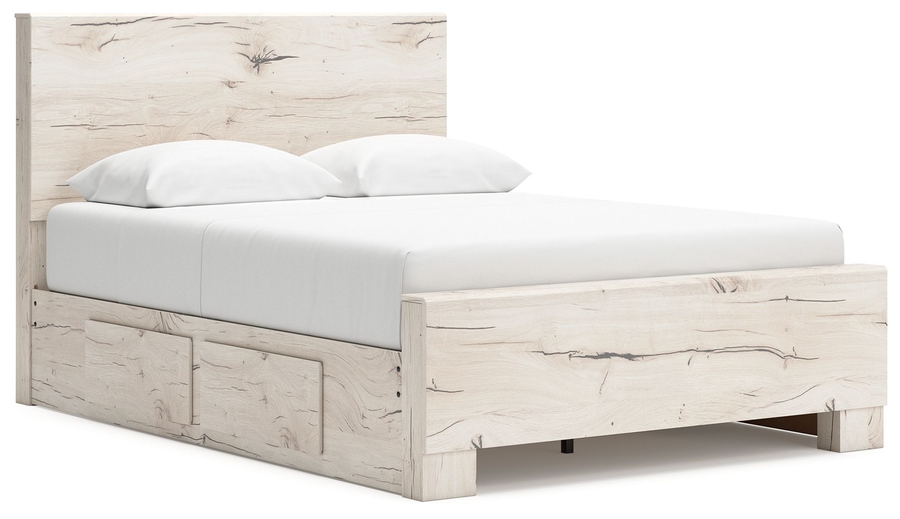 Lawroy - Panel Bed With Storage - Hornell Furniture Outlet