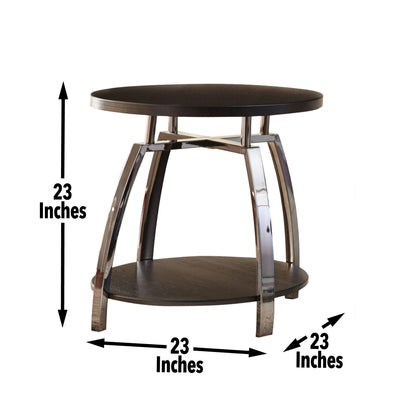 Coham - End Table - Brown - Hornell Furniture Outlet