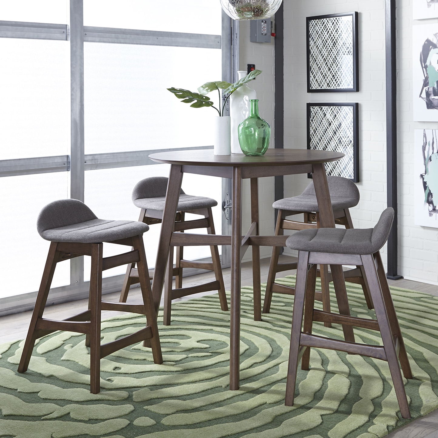 Space Savers - 24" Counter Chair(RTA) - Hornell Furniture Outlet