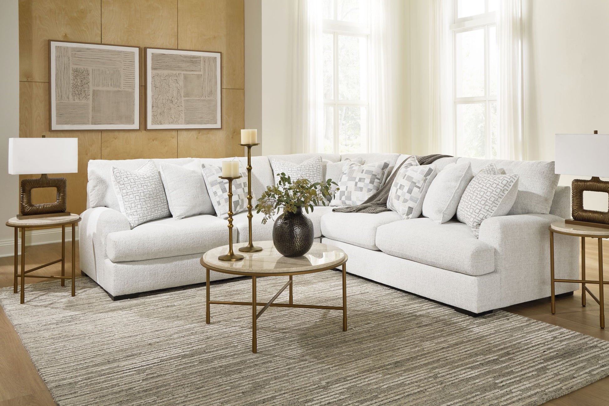Misty - Lakes - Sectional - Hornell Furniture Outlet