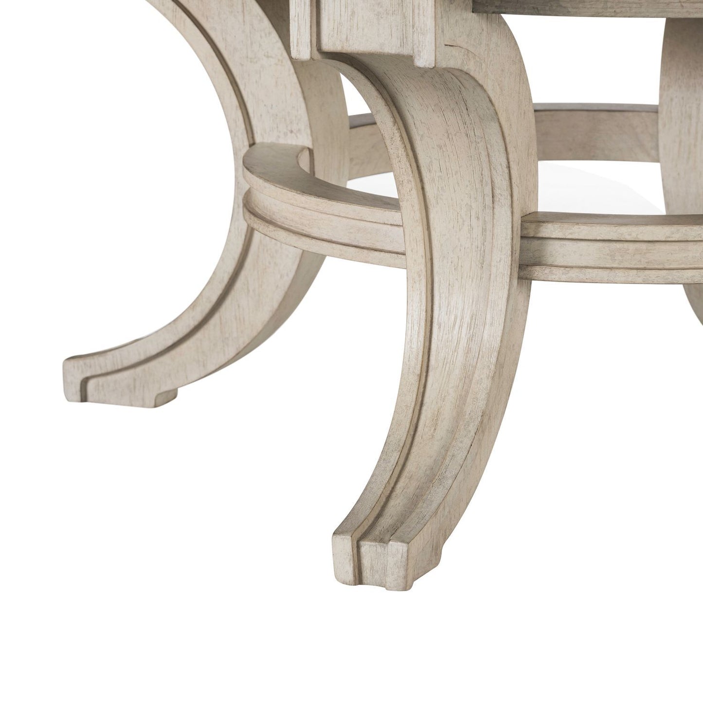 New Haven - Round Cocktail Table - Sanctuary White - Hornell Furniture Outlet