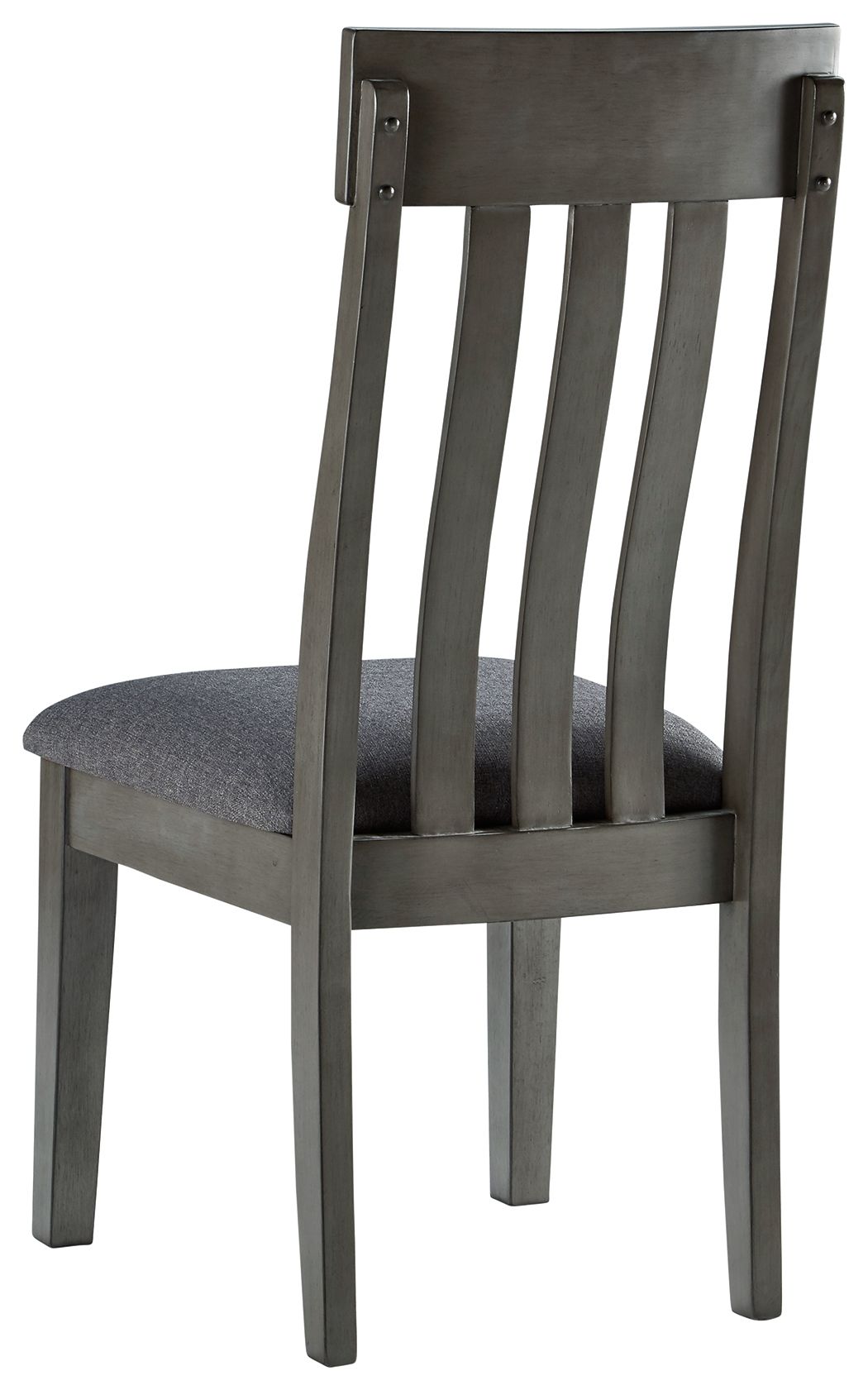 Hallanden - Black / Gray - Dining UPH Side Chair (Set of 2) - Hornell Furniture Outlet