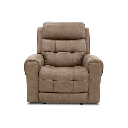 South Bend - Panel Back Side Chair (RTA) - Brown - Hornell Furniture Outlet