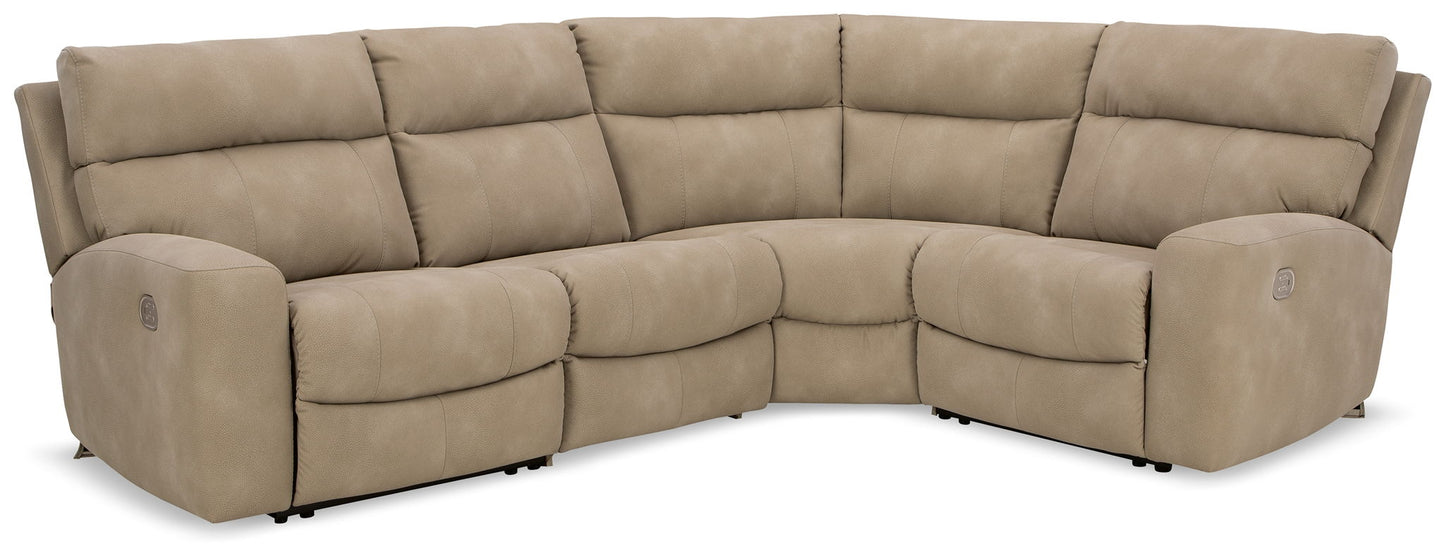 Next - Gen Durapella - Reclining Sectional - Hornell Furniture Outlet