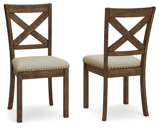 Moriville - Dining UPH Side Chair (Set of 2) - Beige - Hornell Furniture Outlet