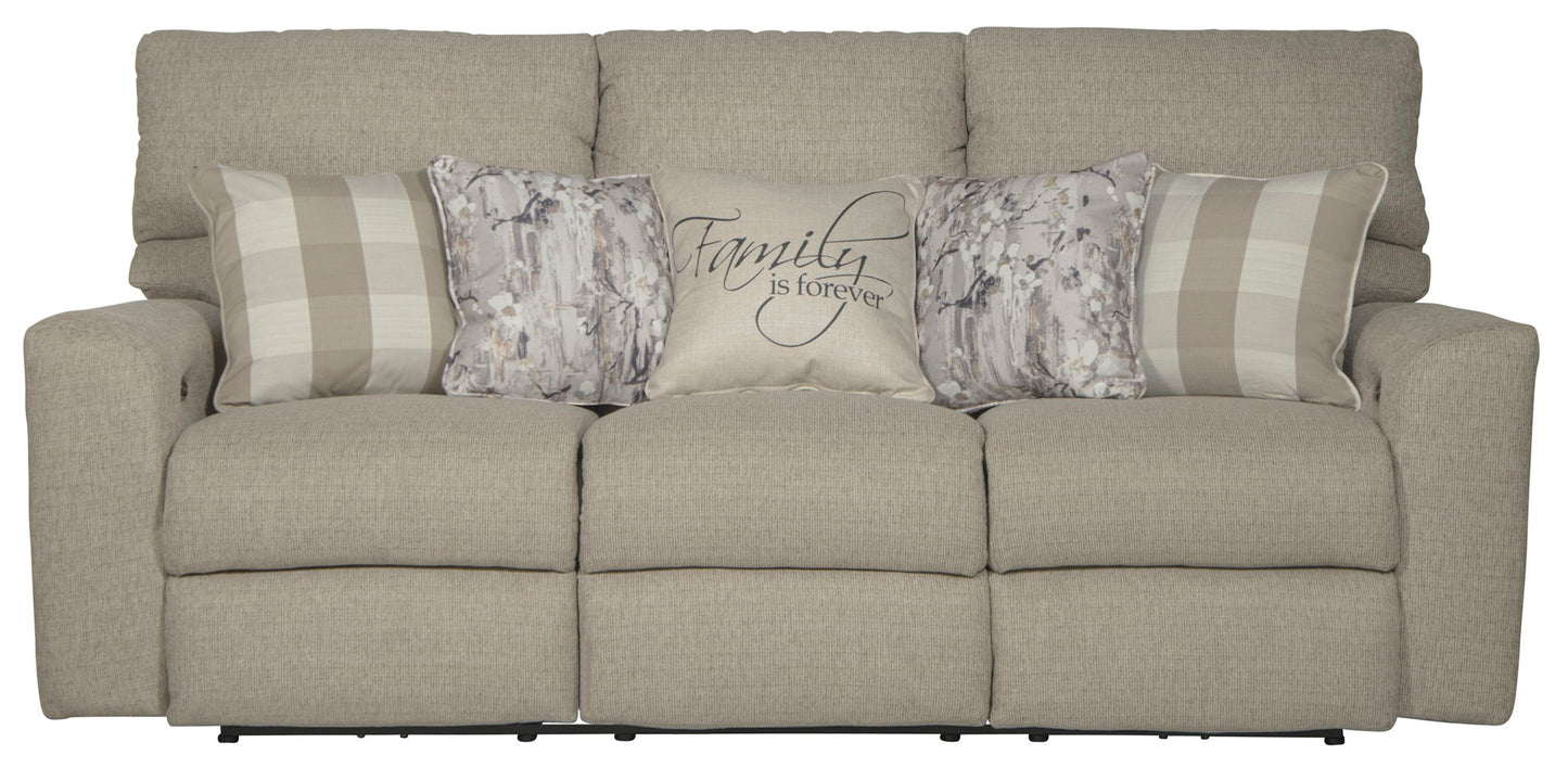 Searsport - Power Headrest Reclining Sofa - Hornell Furniture Outlet