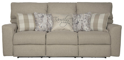 Searsport - Power Headrest Reclining Sofa - Hornell Furniture Outlet
