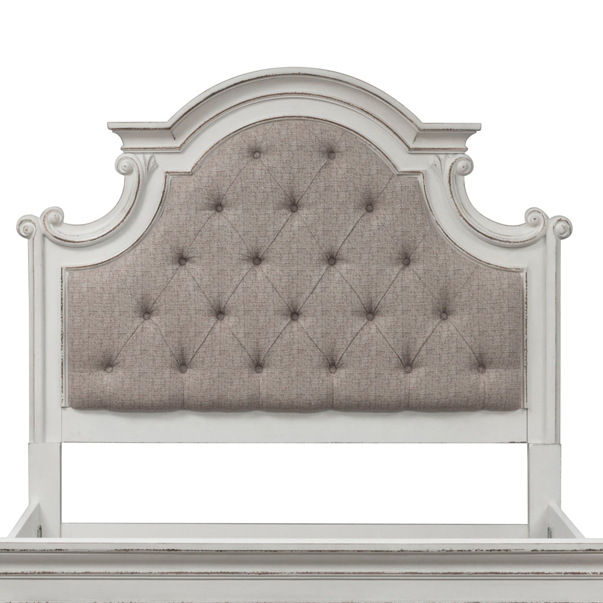 Magnolia Manor - Uph Panel Headboard - Hornell Furniture Outlet