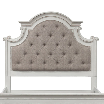 Magnolia Manor - Uph Panel Headboard - Hornell Furniture Outlet