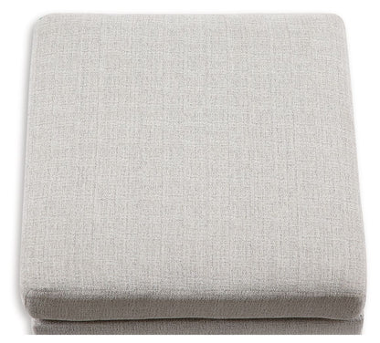 Koralynn - Stone - Oversized Accent Ottoman - Hornell Furniture Outlet