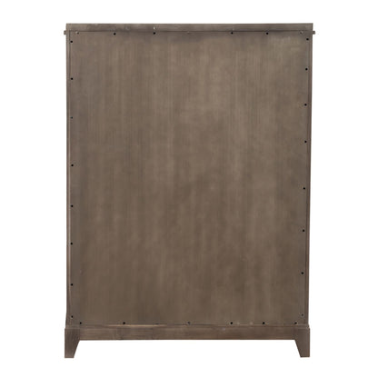 Belmar - 5 Drawer Chest - Washed Taupe - Hornell Furniture Outlet