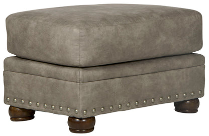 Briarcliff - Ottoman - Pebble - Hornell Furniture Outlet