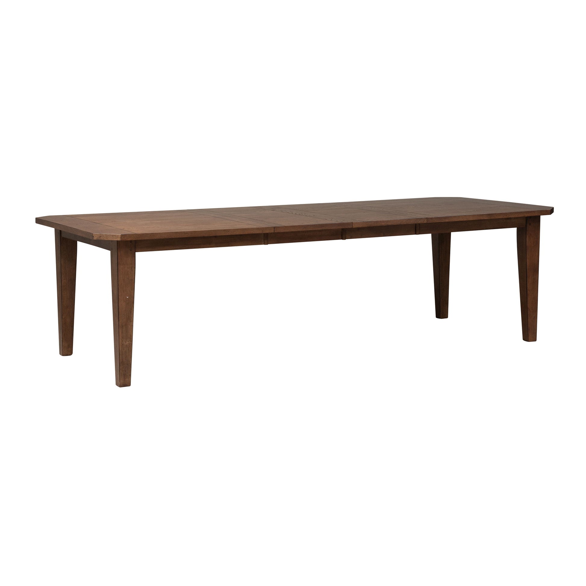 Hearthstone Ridge - Rectangular Leg Table - Dark Brown - Hornell Furniture Outlet