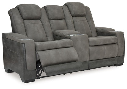 Next - Gen Durapella - Power Reclining Loveseat - Hornell Furniture Outlet