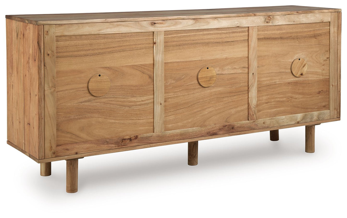 Adway - Natural Brown - Accent Cabinet - Hornell Furniture Outlet