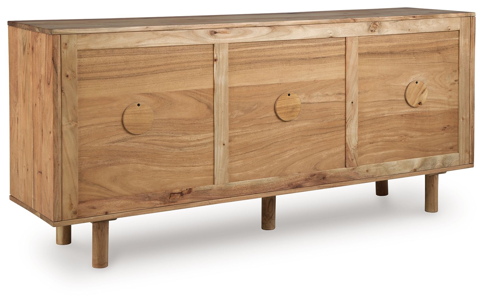 Adway - Natural Brown - Accent Cabinet - Hornell Furniture Outlet