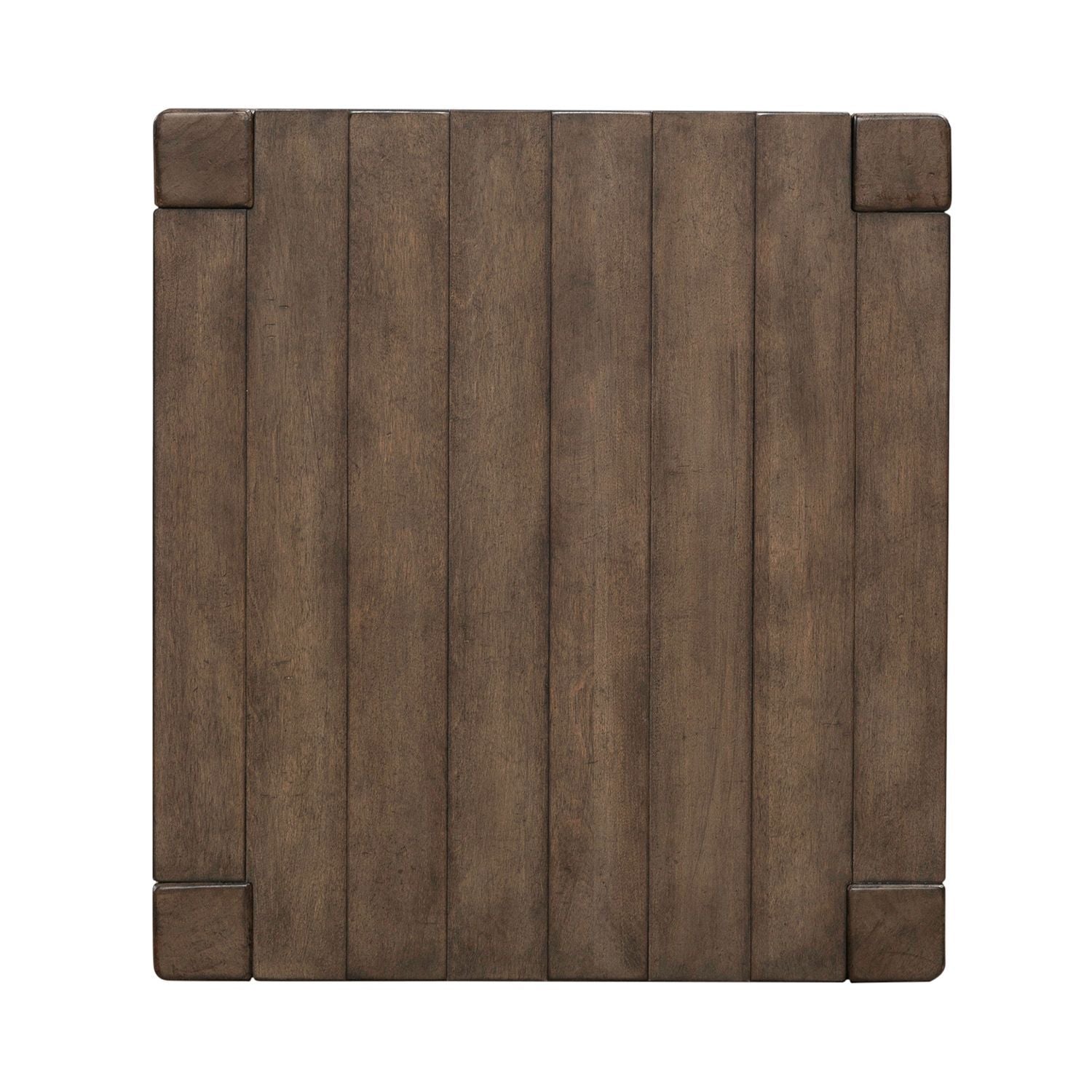 Broadmore - Square Chairside Table - Brown - Hornell Furniture Outlet