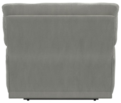 Renaldo - Power Recliner With Zero Gravity Recline - Stone - Hornell Furniture Outlet