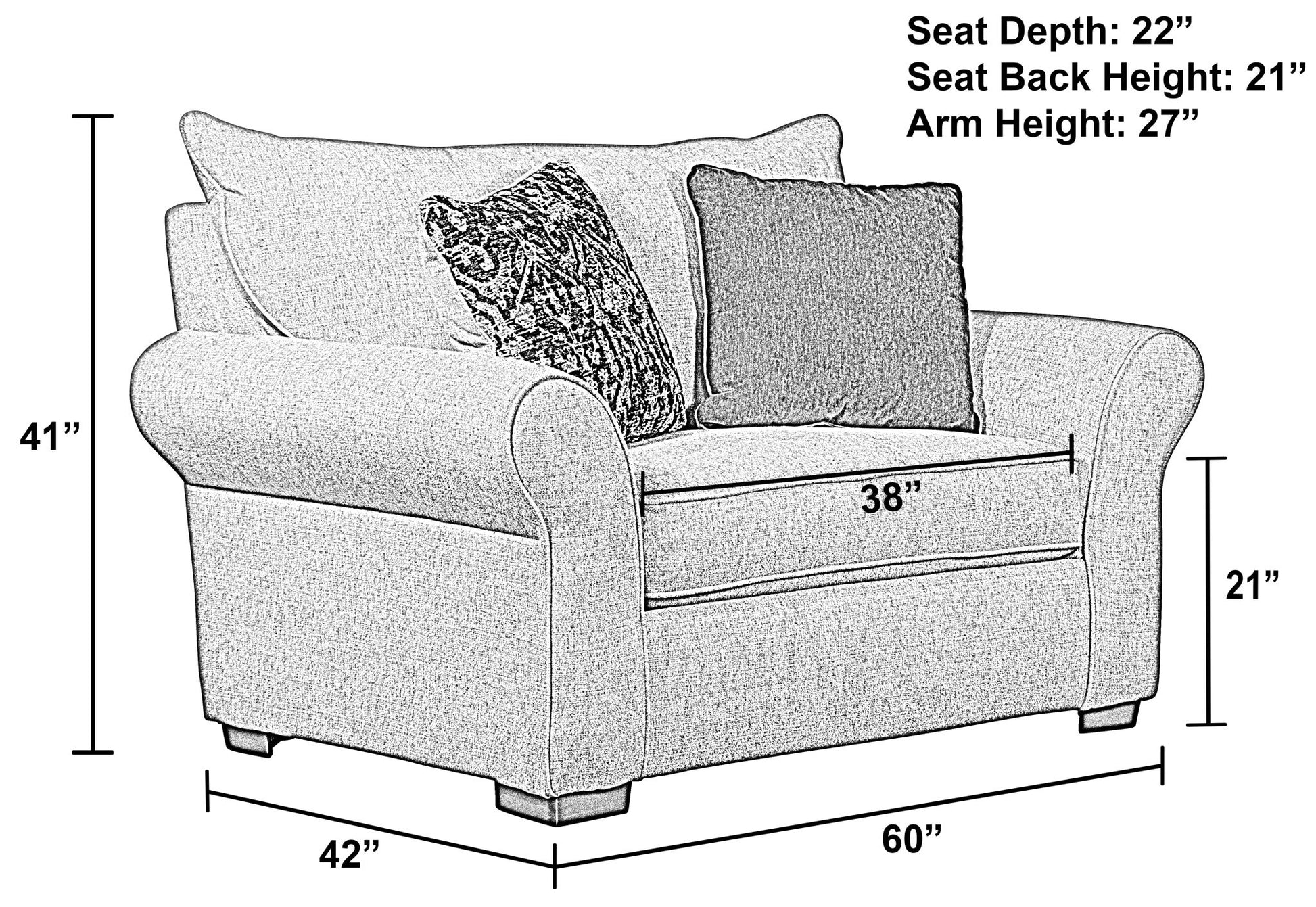 Maddox - Chair - Hornell Furniture Outlet