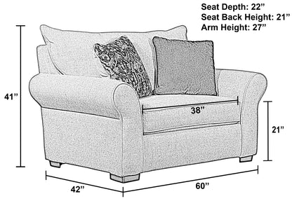 Maddox - Chair - Hornell Furniture Outlet