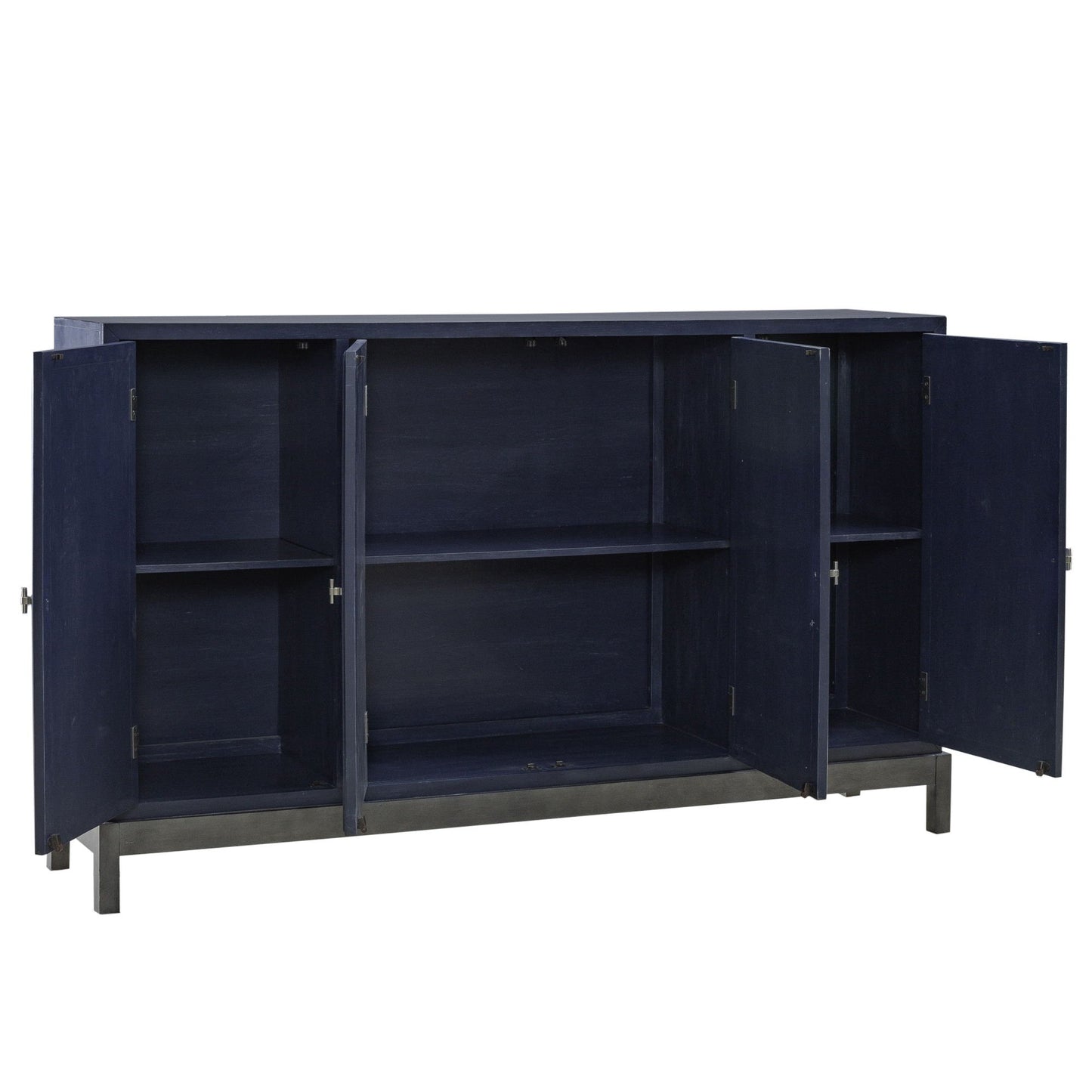 Braxton - Accent Cabinet - Azure Blue - Hornell Furniture Outlet