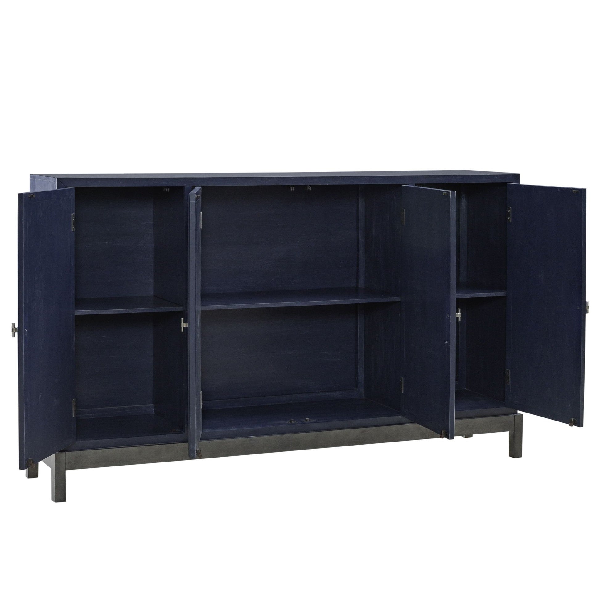 Braxton - Accent Cabinet - Azure Blue - Hornell Furniture Outlet