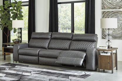 Samperstone - Power Reclining Sectional - Hornell Furniture Outlet