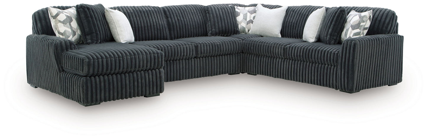 Midnight - Madness - Sectional - Hornell Furniture Outlet