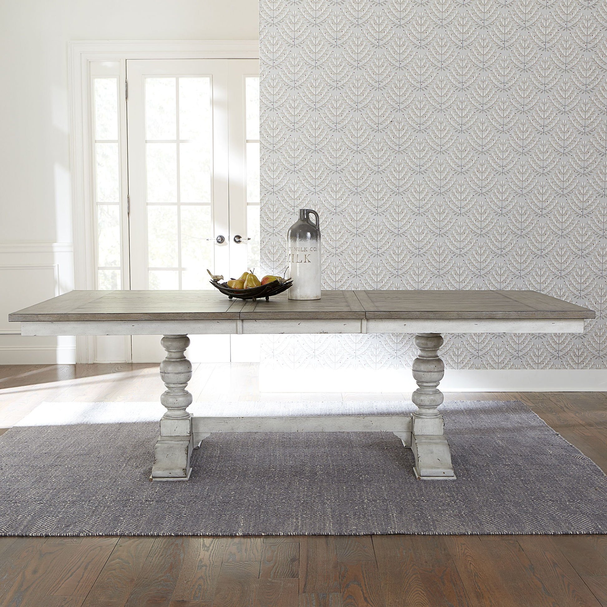 Whitney - Trestle Table Set - Hornell Furniture Outlet