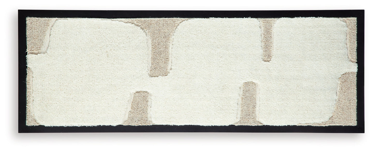 Kadworth - Wall Decor - Taupe - Hornell Furniture Outlet