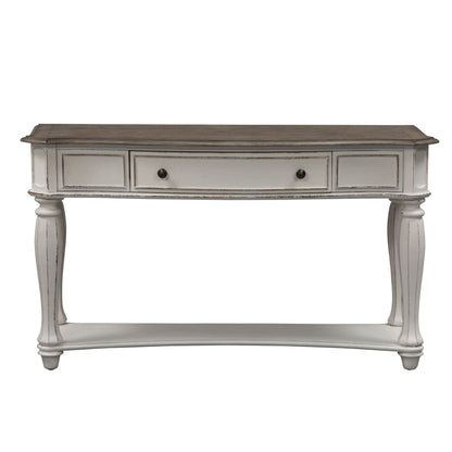 Magnolia Manor - Sofa Table - White - Hornell Furniture Outlet
