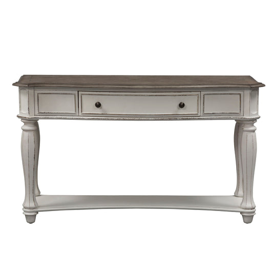 Magnolia Manor - Sofa Table - White - Hornell Furniture Outlet