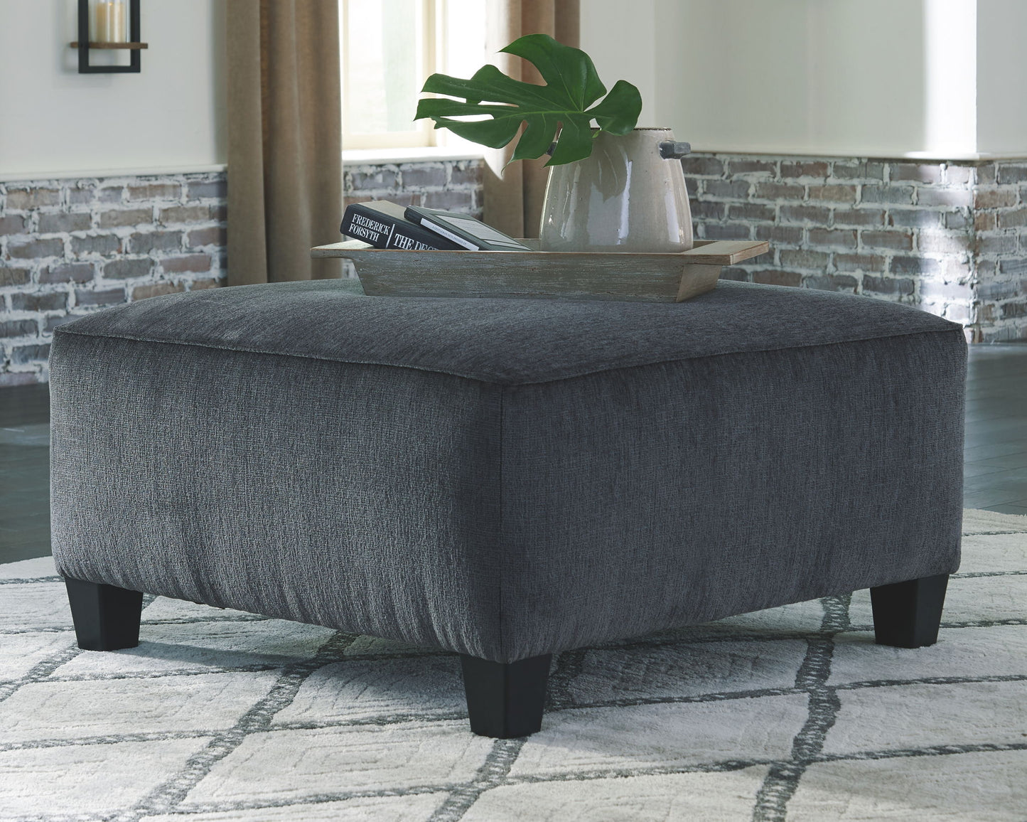 Abinger - Oversized Ottoman - Hornell Furniture Outlet