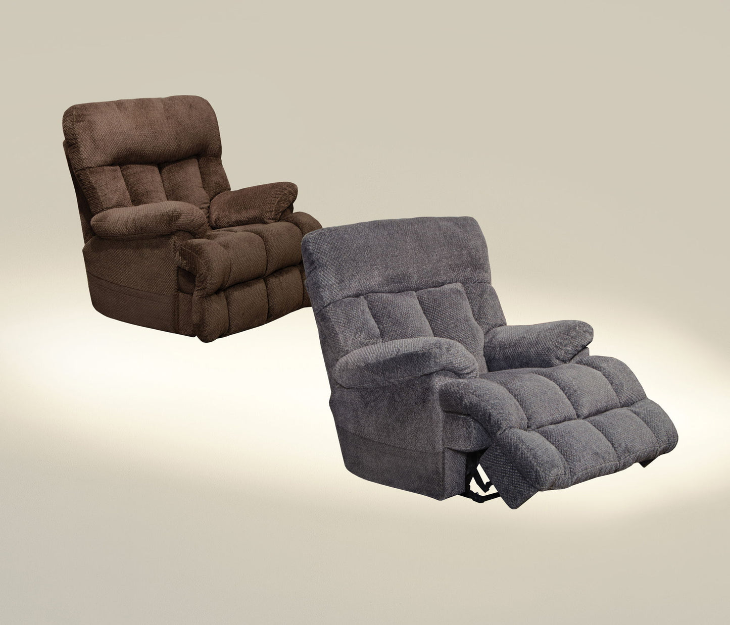Sterling - Power Headrest/Lumbar Power Lay Flat Recliner With Heat & Massage - Hornell Furniture Outlet