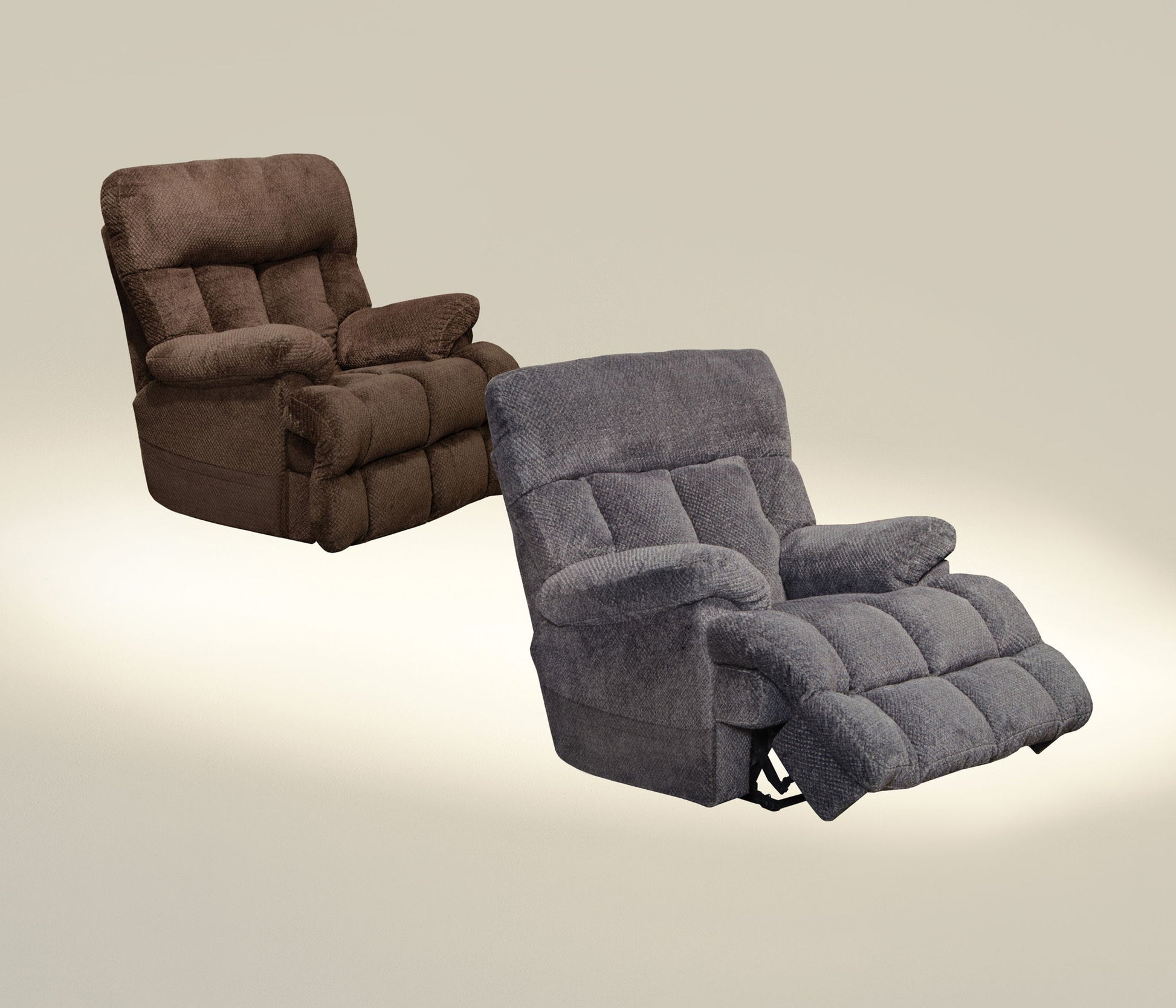 Sterling - Power Headrest/Lumbar Power Lay Flat Recliner With Heat & Massage - Hornell Furniture Outlet