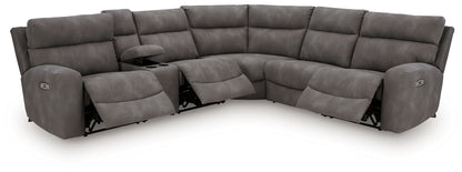 Next - Gen Durapella - Power Reclining Sectional Set - Hornell Furniture Outlet