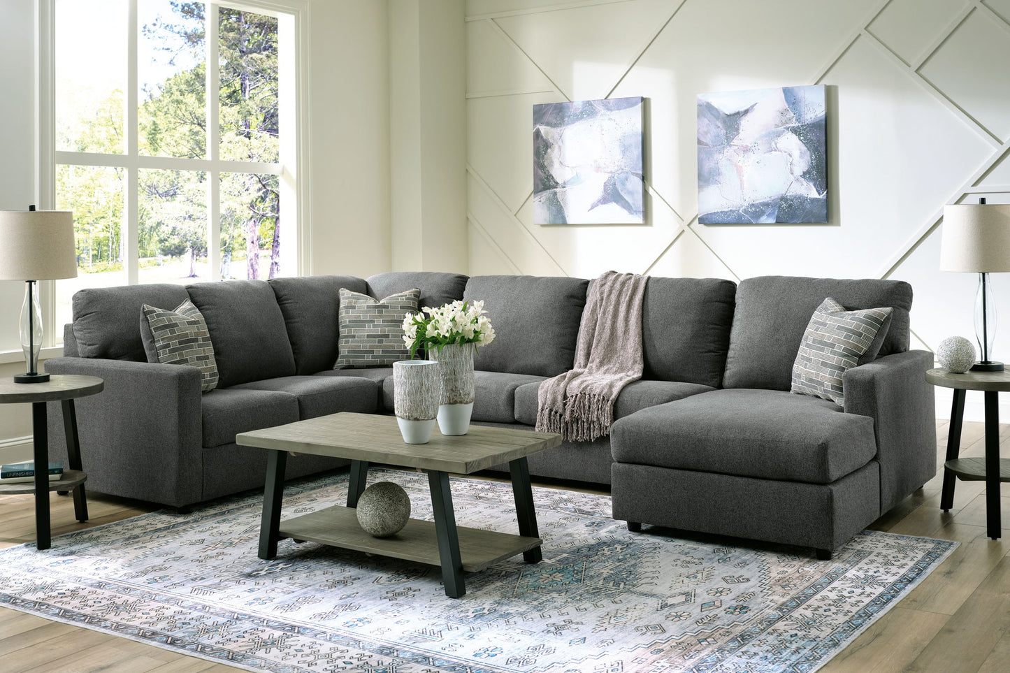Edenfield - Sectional - Hornell Furniture Outlet