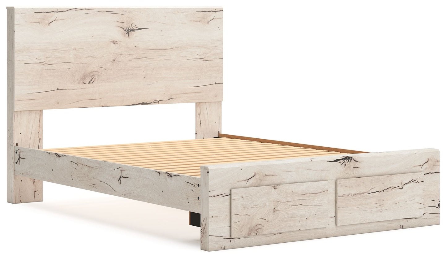 Lawroy - Panel Bed With Storage - Hornell Furniture Outlet
