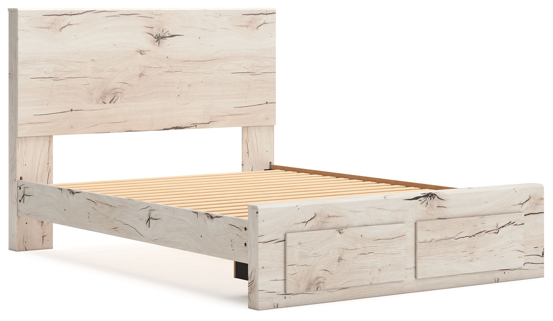 Lawroy - Panel Bed With Storage - Hornell Furniture Outlet