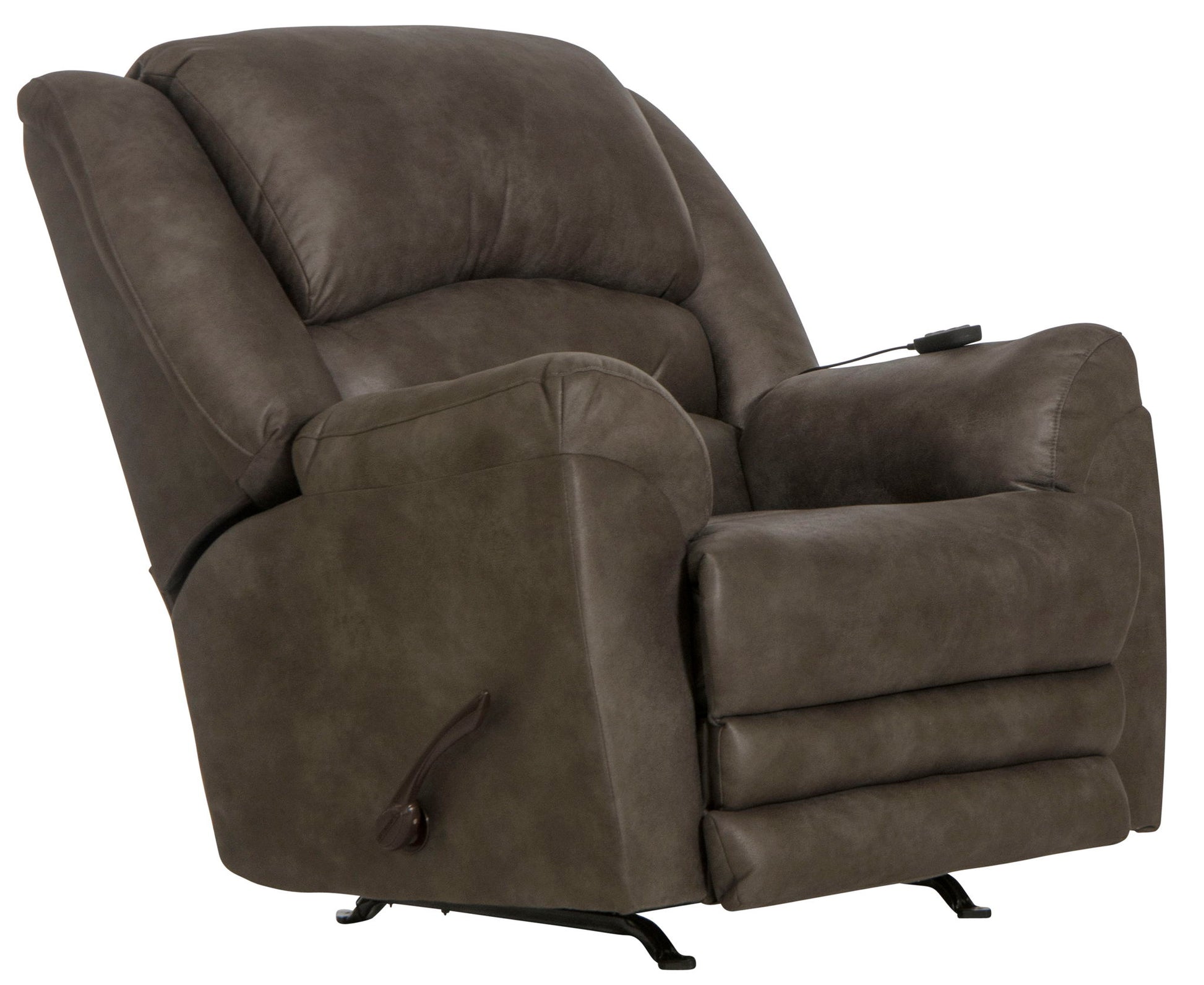 Hayden - Chaise Rocker Recliner With Heat / Massage & Oversize Xtra Comfort Footrest - Hornell Furniture Outlet