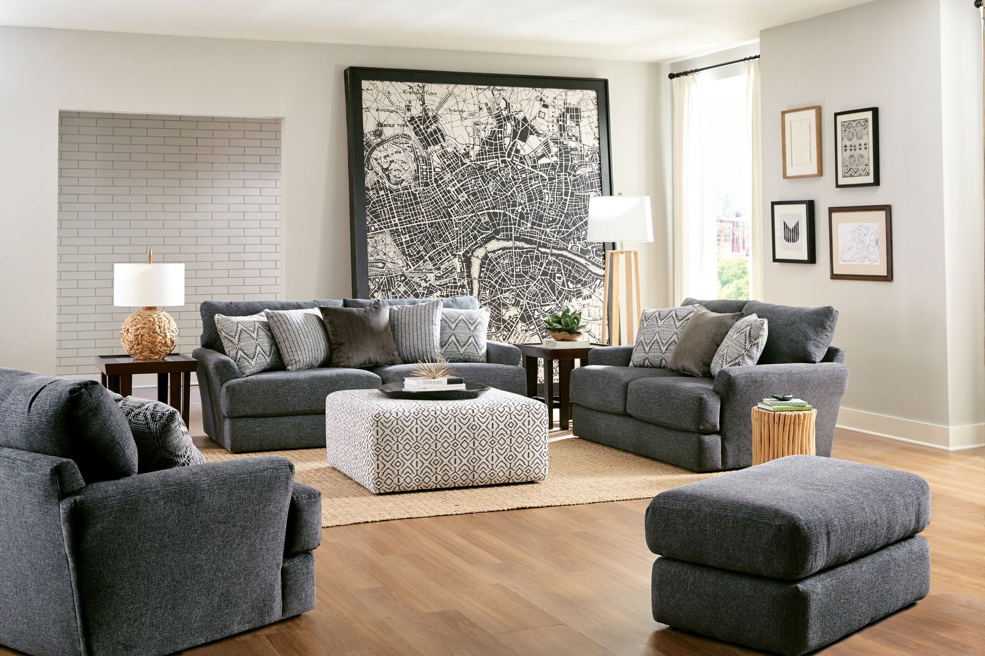 Howell - Cocktail Ottoman - Hornell Furniture Outlet